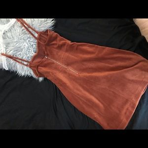 Brown Mini Dress